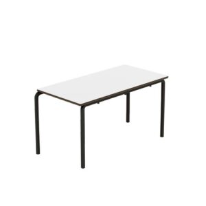 DS8752 | Titan Crush Bent Frame Table 1100x550x590 White/Black