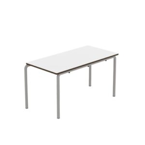 DS8753 | Titan Crush Bent Frame Table 1100x550x590 White/Grey