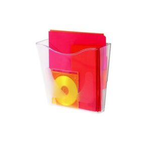 DS9777 | Deflecto Crystal Portrait A4 Literature Holder CP078YTCRY