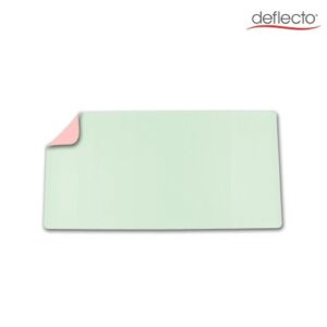 DS9982 | Deflecto PVC Desk Mat 80x40 Pink Green