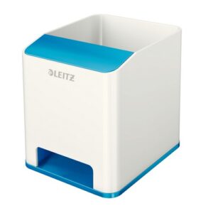DT5013 | Leitz Wow Sound Pen Holder Duo Colour White/Blue