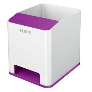 DT5028 | Leitz Sound Pen Holder WOW DuoColour White/Purple