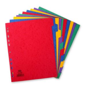 DV9701 | Elba A4+ Heavyweight 10 Part Dividers 400007516