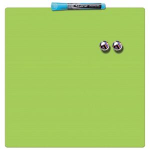 DW1010 | Nobo Mini Magnetic Whiteboard Coloured Tile 360x360mm Green