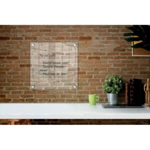 DW1015 | Nobo Acrylic Mini Whiteboard Wall 450x450mm