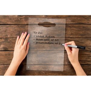 DW1020 | Nobo A4 Acrylic Pble Desktop Notepad