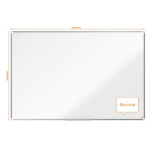 DW2045 | Nobo Premium Plus Steel Whiteboard 1800 x 1200