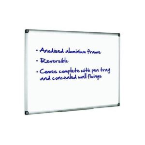 DW8246 | Initiative Magnetic Drywipe Board 900x600mm (3x2)