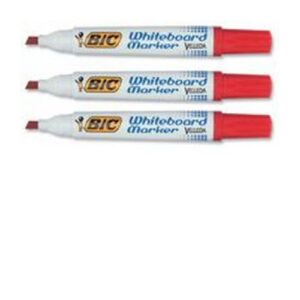 DW8299 | Bic Velleda Drywipe Marker Bullet Red 1199170103