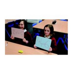 DW9358 | Colourwipe Board A4 Pink/Cream (Pack of 5) 60705P
