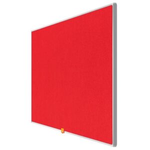 DW9595 | Nobo Impression Pro 40" Felt Red Noticeboard