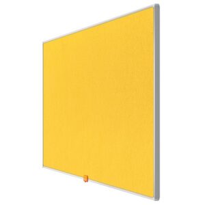 DW9602 | Nobo Impression Pro 85" Felt Yellow Noticeboard