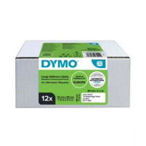 DY2516 | Dymo Address Labels 36mmx89mm 12s