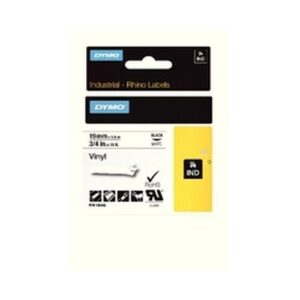 DY2977 | Rhino 19mm Vinyl Black on White 18445