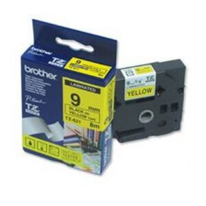 DY9719 | Brother P-Touch Tape TZ-621 9mm Black/Yellow TZ621