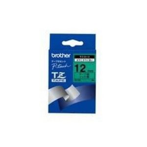 DY9730 | Brother P-Touch Tape TZ-731 12mm Black/Green TZ731