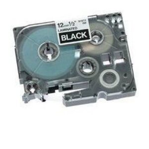 DY9734 | Brother P-Touch Tape TZ-335 12mm White/Black TZ335