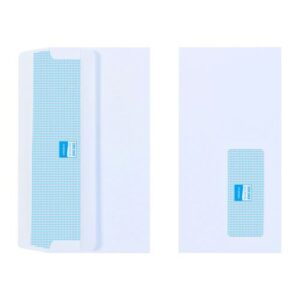 EN1302 | Initiative Envelope DL Sseal Wdw 110gsm White Pack 1000