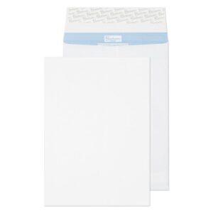 EN1328 | B4 White P&S No-Tear Gusset Envelopes