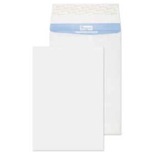 EN1329 | 15X10 White P&S No-Tear Gusset Envelopes