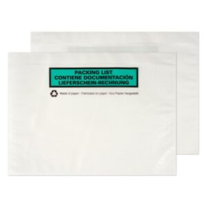 EN1335 | C5 Clear Peel & Seal Wallet Envelopes
