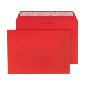 EN1337 | C5 Wallet P/S Env 120gsm Red P250