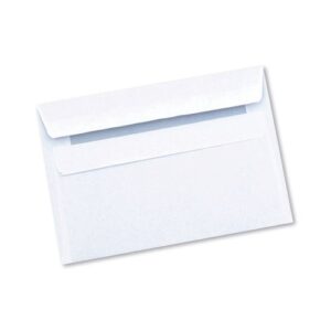 EN1349 | Q-Connect C6 Env Wlt SS Wht Pk1000