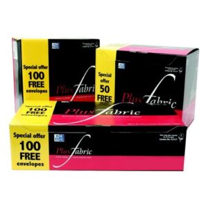 EN2305 | Plus Fabric DL Window Envelopes 110gsm Self Seal White Pk500