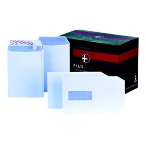EN2309 | Plus Fabric C5 Envelopes Self Seal 110gsm White Pack 500
