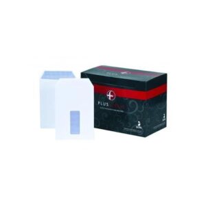 EN2322 | Plus Fabric C5 Window Envelopes Self Seal 110gsm White Pk500