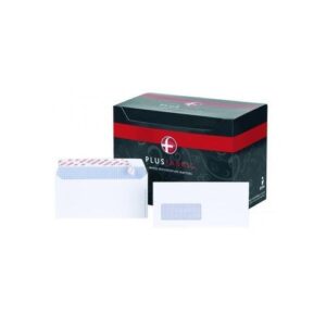 EN2517 | Plus Fabric DL Window Envelopes 110gsm P&S White Pack 500