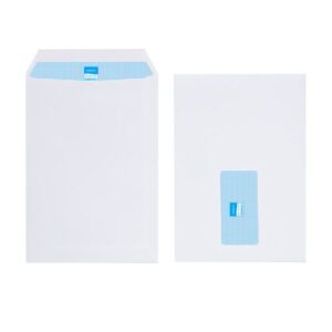EN9193 | Initiative Envelope C5 Sseal Wdw 100gsm White Pk Pack 500