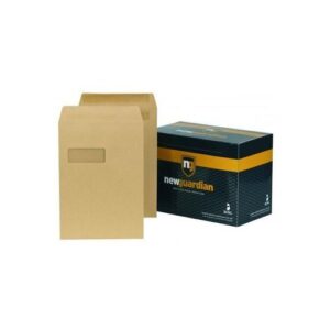 EN9587 | New Guardian Env C4 Pseal Wdw Pkt 324x229 130gsm Man Pk 250