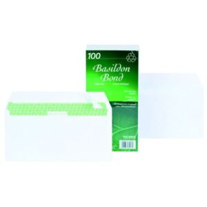 EN9941 | Basildon Bond Cellowrap DL 100gsm White 100s 120gsm F80275