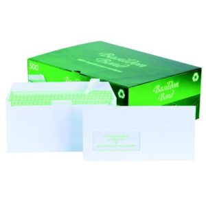 EN9946 | Basildon Bond Envelope DL White Pack 500 120gsm C80116