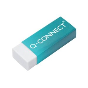 ER1201 | Q-Connect PVC Eraser White Pk20