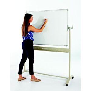 ES9836 | Adboards Mobile Magnetic Drywipe Easel 1200x900mm 687430