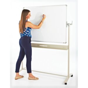 ES9838 | Adboards Mobile Magnetic Drywipe Easel 1500x1200mm 687540