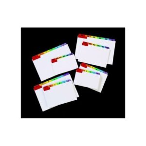 GC4333 | Concord Multicoloured Guide Cards A-Z 127x76mm 15198