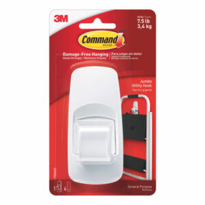GL2179 | 3M Command Jumbo Hook with Command Strips 17004