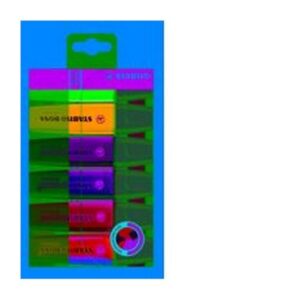 HI4043 | Stabilo Boss Highlighter Wallet Assorted Pack 6 70/6