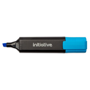 HI9171 | Initiative Water Based Highlighter Wedge Tip Blue