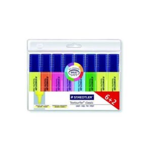 HI9195 | Staedtler Textsurfer Hler Wlt 6 Ast +2 Ylw FOC 364 A C8