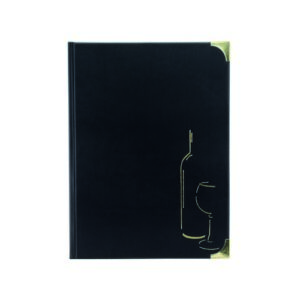 HS1002 | Securit Basic Range Wine Card A4 Blk