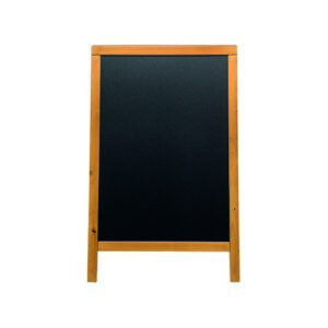 HS1011 | Securit Duplo Pavement Chalkbrd Teak