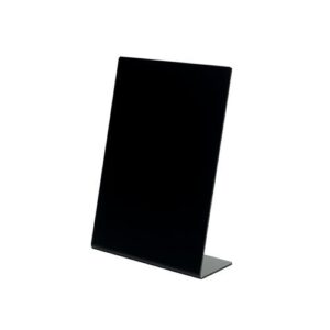 HS1080 | A4 Portrait Black Acrylic Display