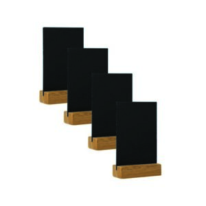HS8358 | A5 Countertop Chalkboard DOak Pk4