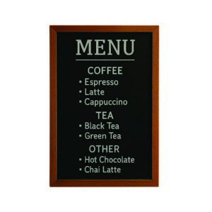 HS8373 | Wall Mount Chalkboard 400x600mm Tea
