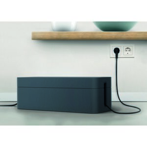HW1196 | Durable Cavoline Box L Graphite 406X139X156mm (Wxhxd)