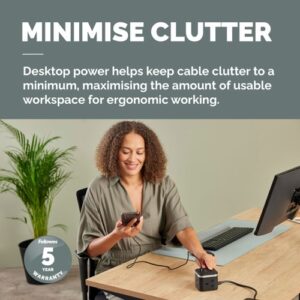 HW1748 | Fellowes Power Cube Black